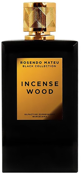 Woda perfumowana unisex Rosendo Mateu Black Collection Incense Wood 100 ml (8436018276380)