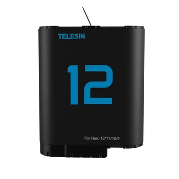 Аккумулятор Telesin S0-ECB-02-TGP 1750 мАч для экшн-камер GoPro 12/11/10/9 (0F0EFF55B9A7)