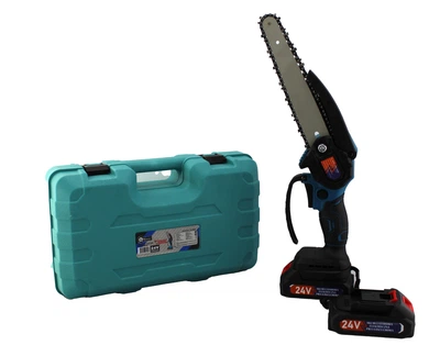 Электропила кусторез chain saw 8'' аккумуляторная 1500 мАч автоматическая