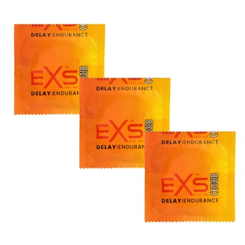 Презервативи EXS Delay Endurance з лідокаїном, пролонгуючі 3 шт (ROZ6400230194)