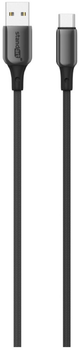 Kabel Standart GT-XG112 USB-C - USB-A 1 m Black (GT-XG112-blk-1m)