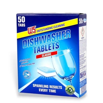 Таблетки для посудомийної машини W5 Classic, 50 шт.
