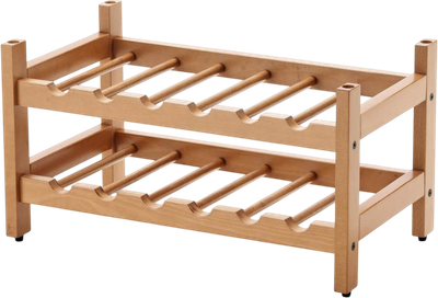 Stojak na butelki Arredamenti Billerone brązowy 49 x 29 cm (8023856547125)