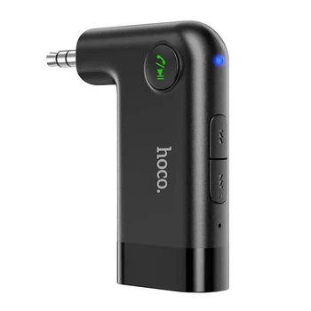 Аудио адаптер Hoco Bluetooth трансмиттер ресивер AUX BT5.0 (E53)