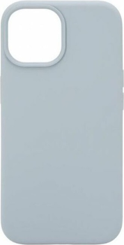 Etui plecki Connect Premium Magsafe Soft Touch Silicone do Apple iPhone 15 Grey-Blue (CONAPPP15SCMFGB)