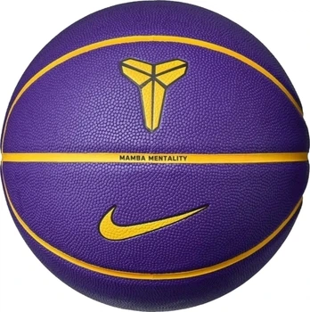 Баскетбольный мяч Nike ALL COURT 8P K BRYANT DEFLATED фиолетово-желтый N.101.2522.512.07 Размер EU: 7