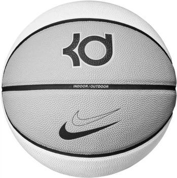 Баскетбольный мяч Nike ALL COURT 8P K DURANT DEFLATED бело-серый N.100.7111.113.07 Размер EU: 7