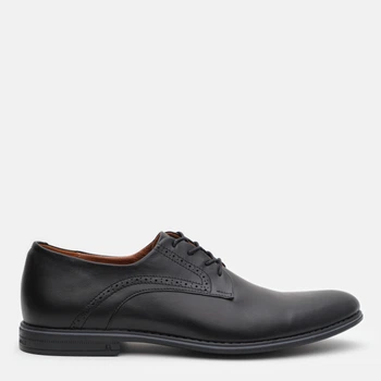 Чоловічі броги шкіряні Prime Shoes 11-489-10110 45 30.2 см Чорні (PS_2000000130941)