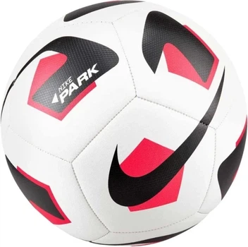 Футбольный мяч Nike NK PARK TEAM - 2.0 бело-черно-красный DN3607-100 DN3607-100 Размер EU: 5