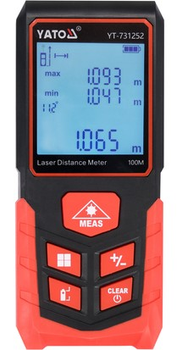 Dalmierz laserowy Yato 100 m YT-731252 (5906083108013)