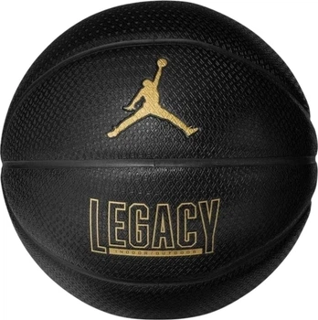 Баскетбольный мяч Nike JORDAN LEGACY 2.0 8P DEFLATED черно-золотой J.100.8253.051.07 Размер EU: 7