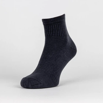 Шкарпетки чоловічі LS спортивні середньої довжини 25-27 (39-41) розмір темно-сірий 10 пар