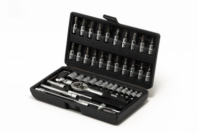 Набор инструментов MASTERTOOL ¼" 46 шт 4-14 мм кейс 78-6046