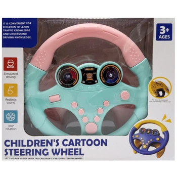 Детская игрушка Автотренажер звуки машины ME-166(Turquoise)