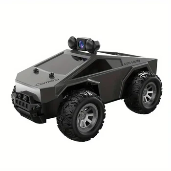 Машинка на радиоуправлении KFPLAN KF29 RC Pickup Truck 1:28 с камерой и видеотрансляцией (серый, 2.4 GHz)
