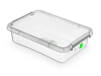 Контейнер Orplast Antibacterial 6 л пластиковий 39х29х8 см антибактеріальний з мікрочастинками срібла (1502)