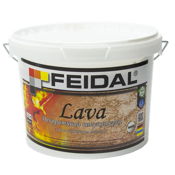 Декоративная штукатурка Feidal Lava Перламутровая 2,5 л