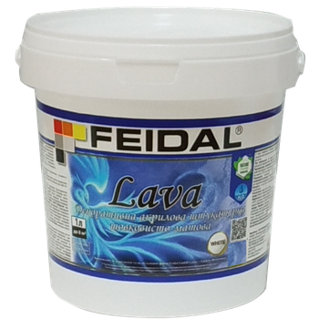 Декоративная штукатурка Feidal Lava Шелковисто-матовая 1 л