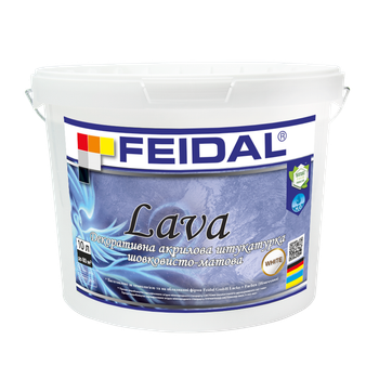 Декоративная штукатурка Feidal Lava Шелковисто-матовая 10 л