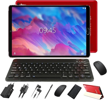 Планшет 10" Goodtel G2 4/64Gb 8 ядер Android 11 8000 mAh Червоний Б/В