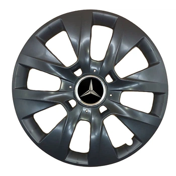 Колпаки SJS 334 Black R15 Mercedes (Комплект 4 шт.)