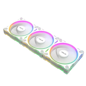 Комплект вентиляторів для корпусу Asus Prime MR120 ARGB Reverse 3 шт. 120 мм White (90DA00L3-B09020)