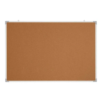 Коркова дошка Buromax 60×90 см з алюмінієвою рамою та монтажним комплектом(DL_083DC5B502BC)