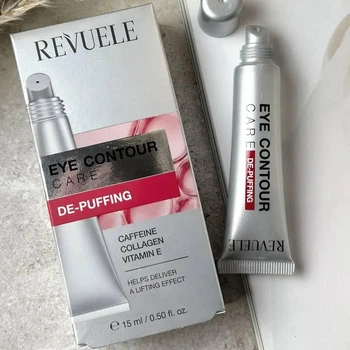 Гель по уходу за контуром глаз против отеков Revuele Eye Contour Care De-Puffing, 15 мл