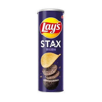 Чипсы Lay’s STAX pringles черный трюфель 90 г