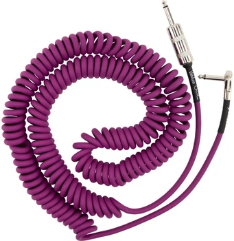 Кабель инструментальный Fender Cables Jimi Hendrix Voodoo Child 30' Coil Purple