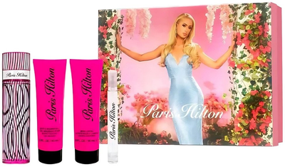 Набір для жінок Paris Hilton Paris Hilton Парфумована вода 100 мл + Парфумована вода 10 мл + Лосьйон для тіла 90 мл + Гель для душу 90 мл (608940586310)