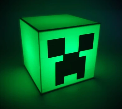 Нічник-світильник Кріпер Minecraft. Aivory