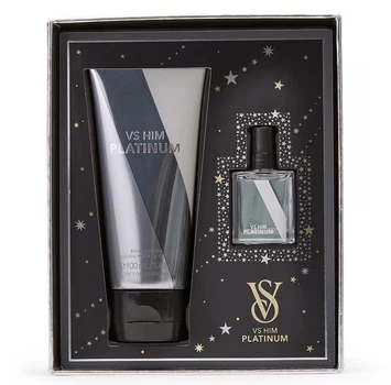 Подарунковий набір парфумерії та лосьйону Victoria's Secret VS Him Platinum Mini Fragrance Duo