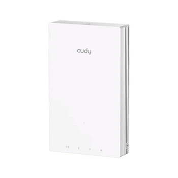 Точка доступу настінна WiFi 6 Cudy AP3000 Wall з підтримкою Mesh дводіапазонна гігабітна AX3000 (73-00583)