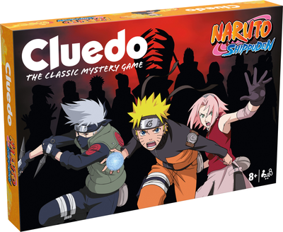 Настільна гра Winning Moves Cluedo UK: Naruto Shippuden Наруто (Англійська мова) (WM04940-EN1-6) (5036905058551)