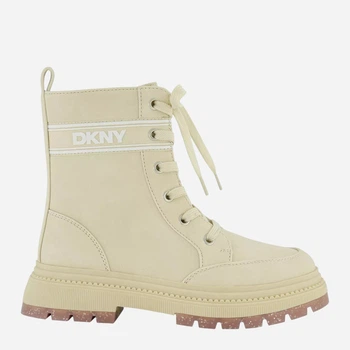 Детские демисезонные ботинки для девочки Donna Karan NY (DKNY) 380007152 28 Молочные (1159841383)