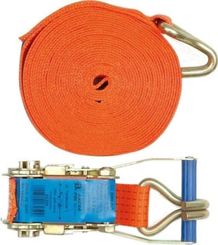 Пас для кріплення багажу з тріщаткою VOREL 4 т 1600 daN 50 мм x 4 м (82372)