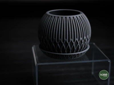 Горшок zyra planter 3д печать