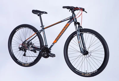 Велосипед AL 29" Discovery BASTION, рама 17" серо-оранжевый (OPS-DIS-29-200)