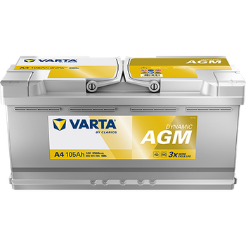 Автомобільний акумулятор Varta Silver Dynamic AGM 105А Єв (-/+) H15 (950EN) (605901095)