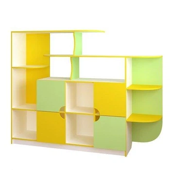 Детская стенка для игрушек "Карапуз" Yellow-Green Water