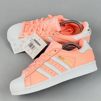Жіночі кросівки кеди adidas superstar 39 1/3 розмір 25 см пудрові