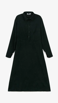 Платье однотонное женское On me 81 48 Зеленый shop (2000999226106)