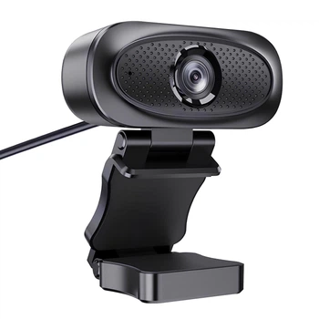 Веб-камера HOCO DI11 USB web camera with Audio focus 2K HD 4Mpx 1.5m Black