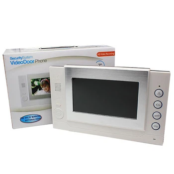 Домофон WJ708TC8 с сенсорным экраном (Memory Card)