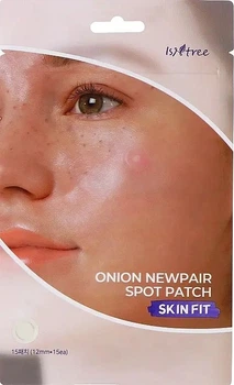 Патчи против высыпаний 15 шт (12 мм) Isntree Onion Newpair Spot Patch