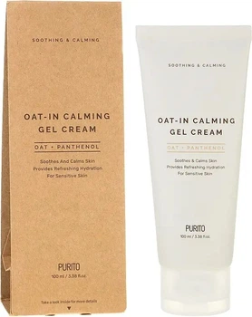 Успокаивающий гель-крем для лица с семенами овса 100 мл Purito Oat-in Calming Gel Cream