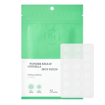 Невидимые патчи от прыщей 51 шт Purito Seoul Wonder Releaf Centella Spot Patch