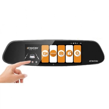 Автомобильный Видеорегистратор DVR A99 2К HD 2 камеры зеркало