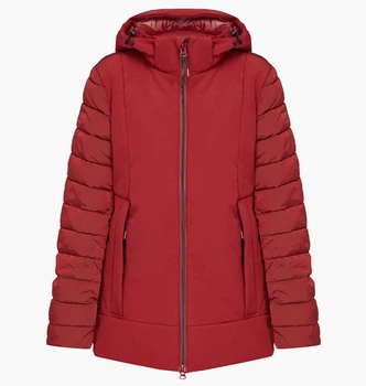 Куртка Cmp Jacket Long Zip Hood Red 32K1516-C905 36